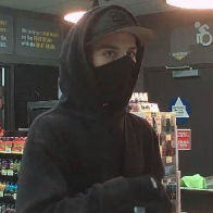 Chevron armed robbery suspect