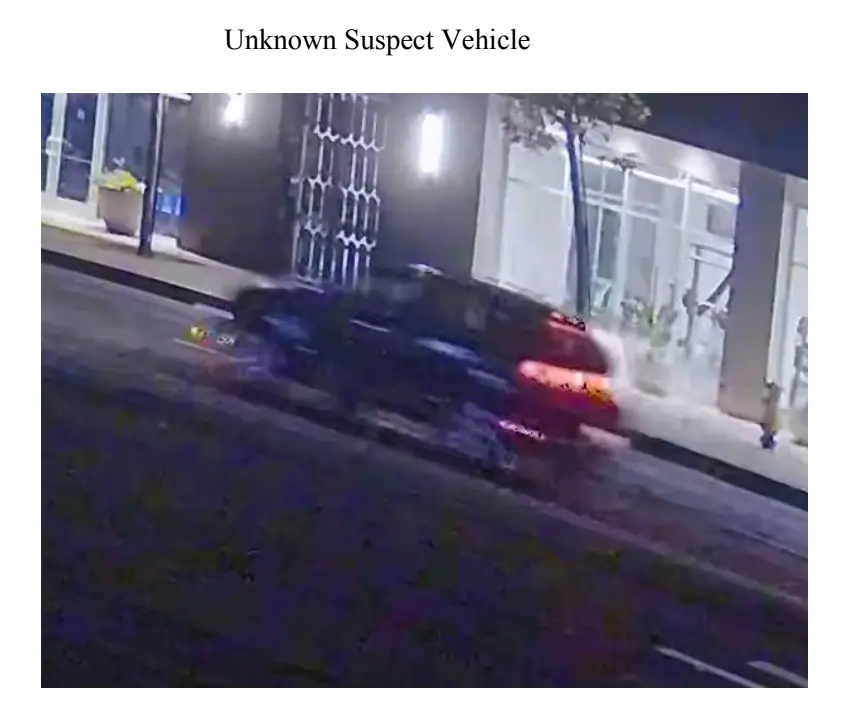 Suspect Wanted for Felony Hit and Run